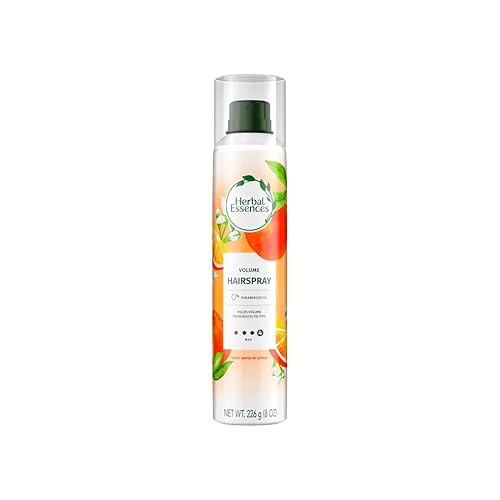 Herbal Essences, Volume Hairspray 4 Max Notes Of Citrus, 8 Ounce