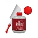 IBD Just Gel BING CHERRIES Soak Off Red Nail Polish UV Manicure .5 oz Salon Pedi Beauty & Personal Care Zupishi