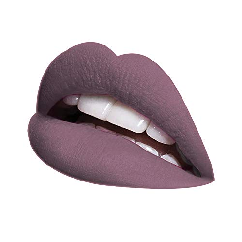 LA Splash Cosmetics Waterproof All Day Wear Liquid Matte Purple Lipstick Classic Hollywood Horror Collection [2017 LIMITED EDITION] (Mina)