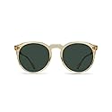 Raen Remmy 49 Polarized Round Sunglasses, Champagne Crystal, 49 mm