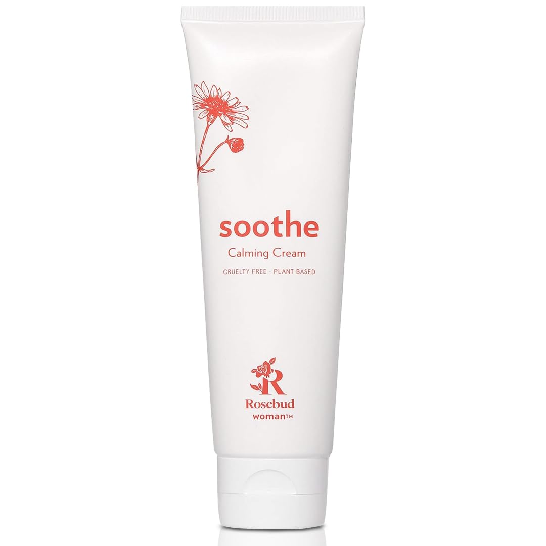 Rosebud Woman Soothe Calming Cream with Arnica & Chamomile, Soothing Cream for Itch & Irritation Relief, Sensitive Skin Moisturzer, Full Body