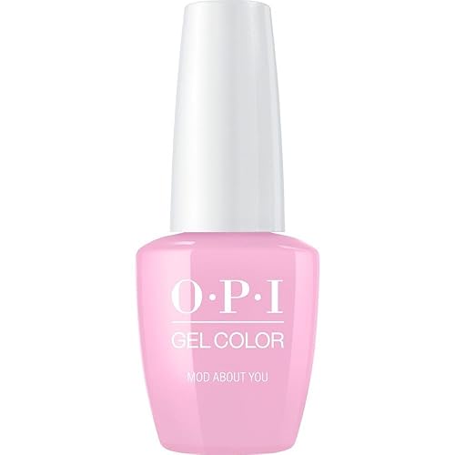 OPI GelColor, Mod About You, Pink Gel Nail Polish, 0.5 fl oz