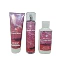 Bath & Body Works Twisted Peppermint Trio Gift Set ~ Fragrance Mist ~ Body Cream & Body Lotion Full Size Beauty & Personal Care Bath & Body Works
