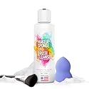 IMPRESA Makeup Sponge & Powder Puff Cleaner Soap - 8 Fl Oz Deep Stain Removal & Brush Cleaning Solution - Gentle Care & Makeup Sponge Cleaner