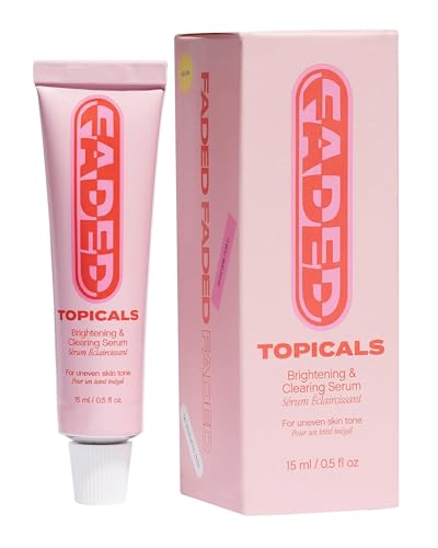 Topicals Faded Brightening and Clearing Serum | Reduces Discoloration, Post-Blemish Marks, Scars and Spots | Contains Kojic Acid and Niacinamide | Beauty and Personal Care Topicals Default Title