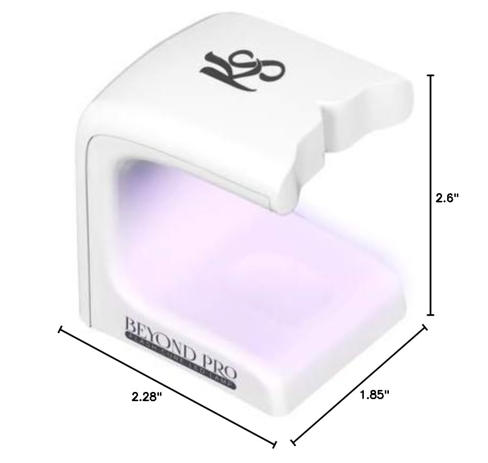 KIARA SKY Professional Nails *New* Beyond Pro Flash Cure Sensor Mini LED Lamp Beauty & Personal Care KIARA SKY