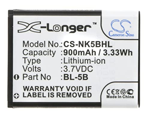 XLAQ 3.7v Compatible with Battery NGM SOAP Beauty & Personal Care XLAQ