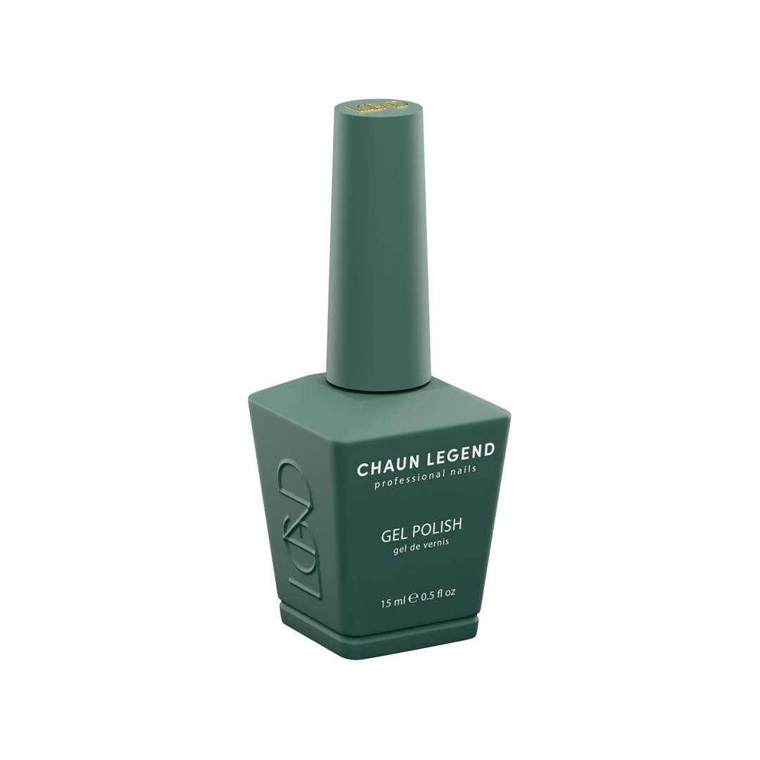 Chaun Legend Gel Nail Polish | Aqua Dust LG5172 (olive green) | Soak Off UV LED Cure Gel Polish High Gloss 15ml Beauty & Personal Care Chaun Legend Professional Nails