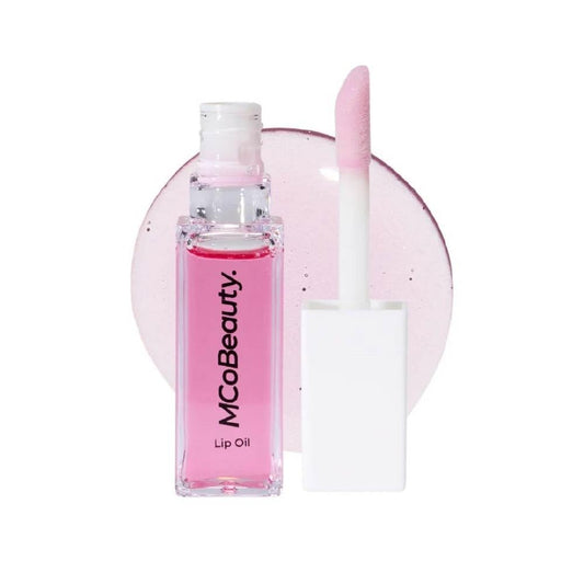 MCoBeauty Lip Oil Hydrating Treatment Tinted Lip Gloss - Sheer Rose Beauty and Personal Care MCoBeauty