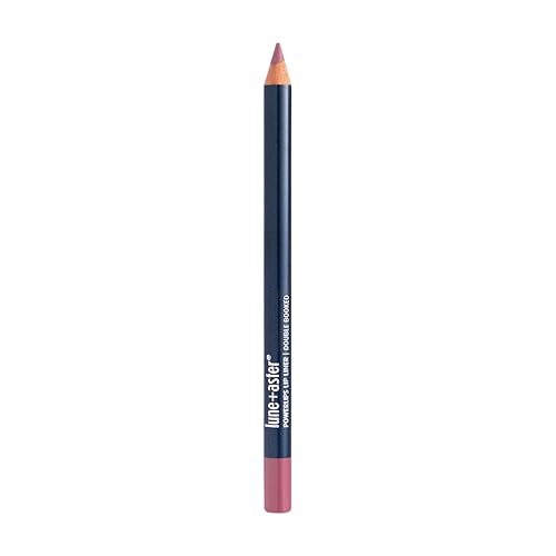 Lune+Aster Lip Liner | Creamy Nude Lip Pencil, Satin Finish, Includes Sharpener - Double Booked