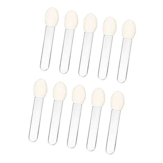 10 Pcs Eyeshadow Applicator Eyeshadow Brush Makeup Tools, Sponge ened, Eyeshadow Brushes