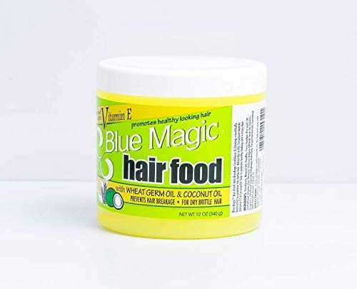 Blue Magic Hair Food with Vitamin-E (Dry/Brittle) 12 Ounce (Pack of 2)