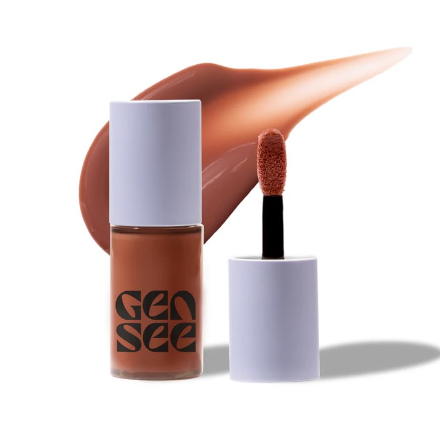 Gen See Seriously Jelly 24H Hydrating Lip Color - COFFEE RUN 03 (Sheer Warm Cocoa)