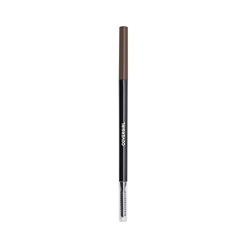 COVERGIRL Easy Breezy Brow Micro-Fine + Define Pencil, Honey Brown, 0.003 Oz