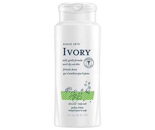 Ivory Scented Body Wash, Aloe 21 oz (Pack of 6) Beauty & Personal Care Ivory