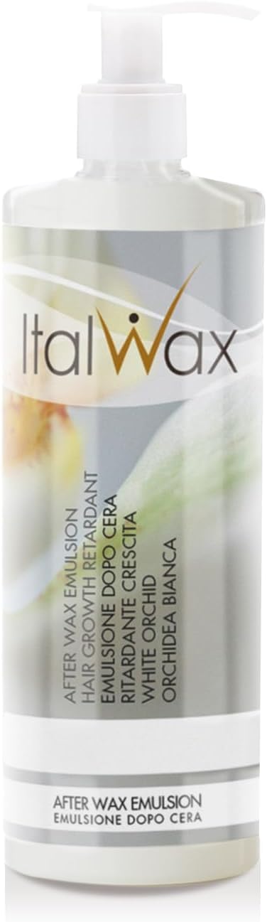 Italwax After Wax Care Lotion - 500ml / 16.95fl.oz - Hair Growth Retardant - White Orchid - Moisturizing and removing waxing residues Beauty and Personal Care Italwax
