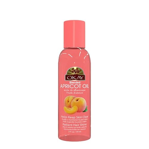 Apricot Blended Oil for Hair&Skin Paraben Free|Restores Moisture To Dry,Flaky&Itchy Skin|Helps Treat Dandruff&Adds Radiance To Hair|For All Hair