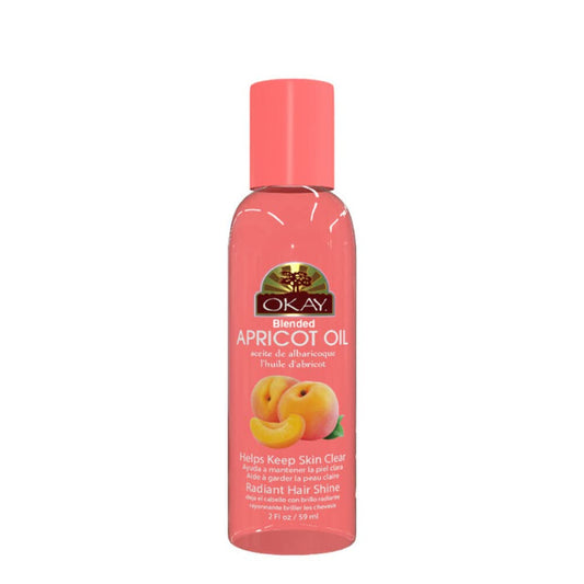 Apricot Blended Oil for Hair&Skin Paraben Free|Restores Moisture To Dry,Flaky&Itchy Skin|Helps Treat Dandruff&Adds Radiance To Hair|For All Hair