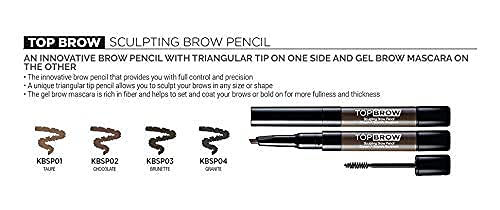 Kiss New York Sculpting Brow Pencil (Brunette)