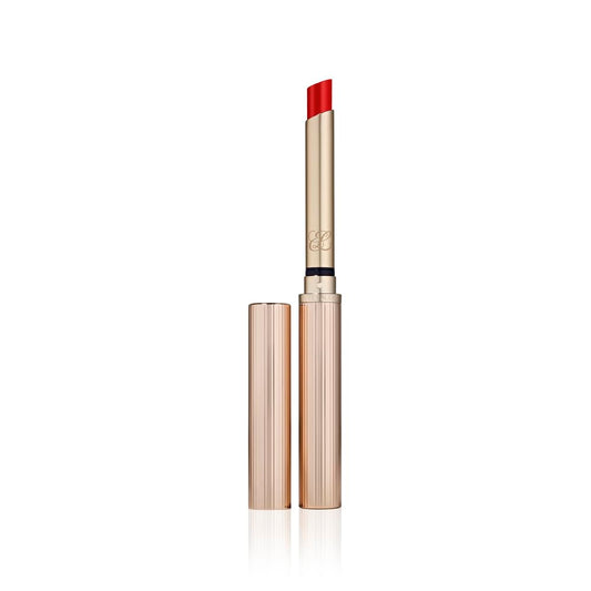 Estée Lauder Pure Color Explicit Long-Lasting Slick Shine Slim Lipstick for Women | Plumping & Hydrating, 914 Adrenaline Rush