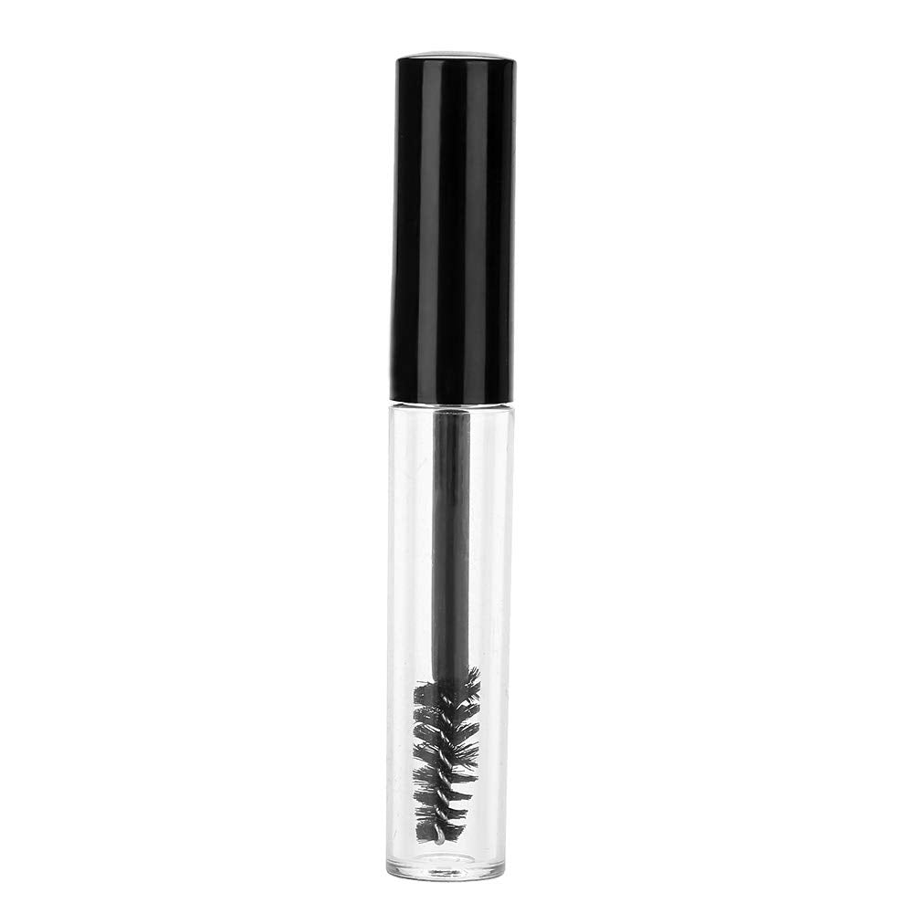 Clina 1pc Empty Mascara Tube with Eyelash Wand, Black, Lengthening and Volumizing, Beauty/Makeup