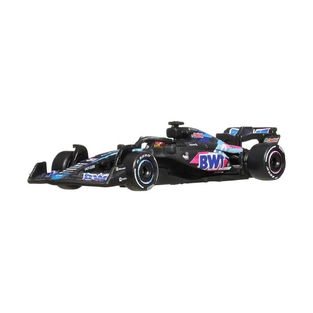 Hot Wheels Formula 1 Car Model F1 BWT ALPINE A524 Esteban Ocon 31 - Die Cast Scale 1:64 - Length 8 cm - JBM09