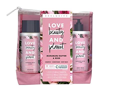 Love Beauty & Planet Hair Care Set - Murumuru Butter and Rose