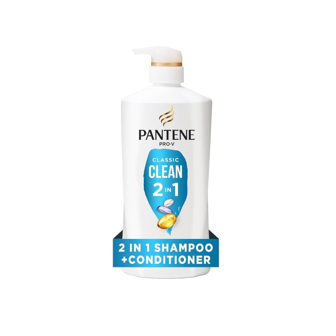 Pantene Pro-V Classic Clean 2in1 Shampoo + Conditioner, 27.7oz/820mL