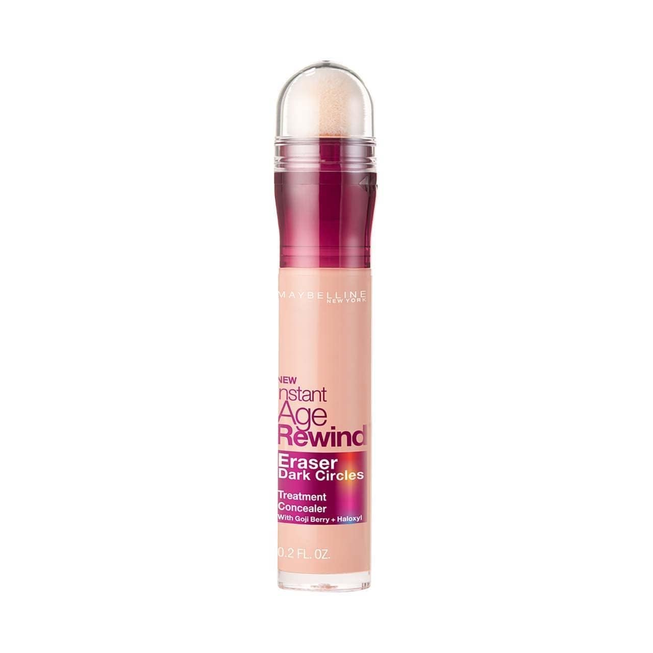 Maybelline Instant Age Rewind Eraser Dark Circles Treatment Concealer, [160] Brightener 0.2 oz (Pack of 3)