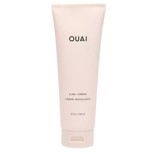 OUAI Curl Cream - Curl Defining Cream with Chia & Linseed Oil - Enhances Definition, Hydration & Shine - Tames Frizz & Protects from Humidity