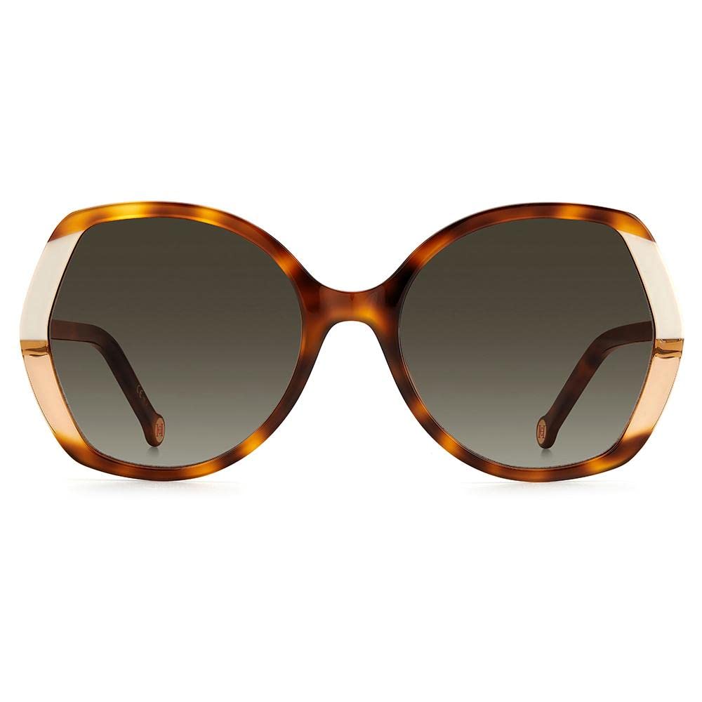 Carolina Herrera Brown Gradient Butterfly Ladies Sunglasses CH 0051/S 0C1H/HA 58