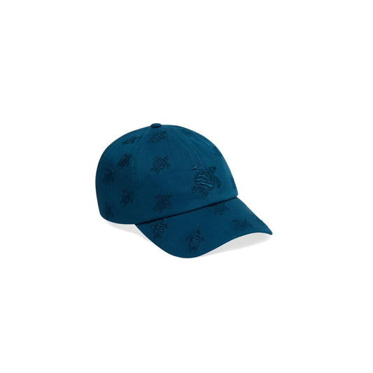 Vilebrequin, Men's Terry Cap Ronde Tortues, T.U., Peacock