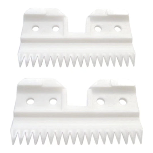 2023 Upgraded Professional Replacement Blade Cutter for Oster Fast Feed, 18 Teeth Ceramic Moving Blade 2pcs Beauty and Personal Care USonline911