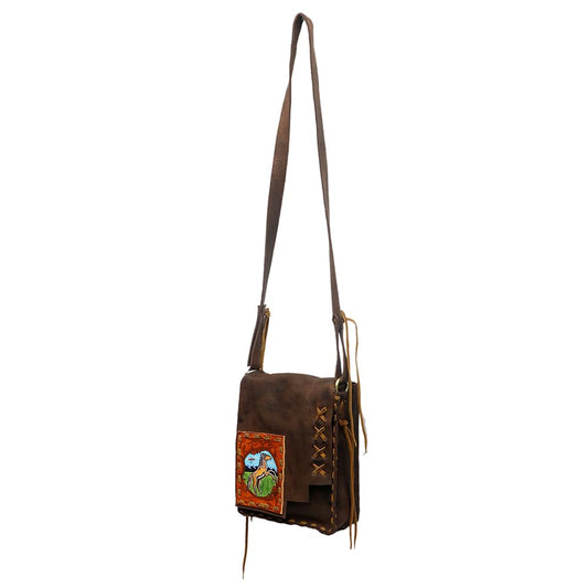 American Darling Cross Body Full Grain Genuine Leather Western Women Bag Handbag Purse | Crossbody for Cute Fashion American Darling