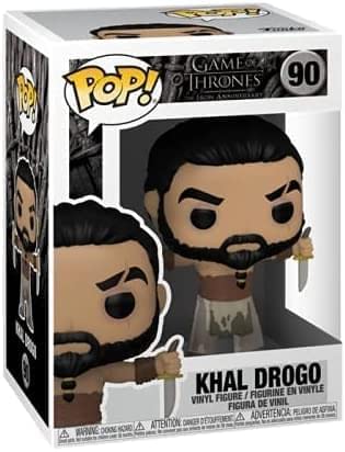 Funko POP TV: Game of Thrones - Khal Drogo with Daggers, Multicolor