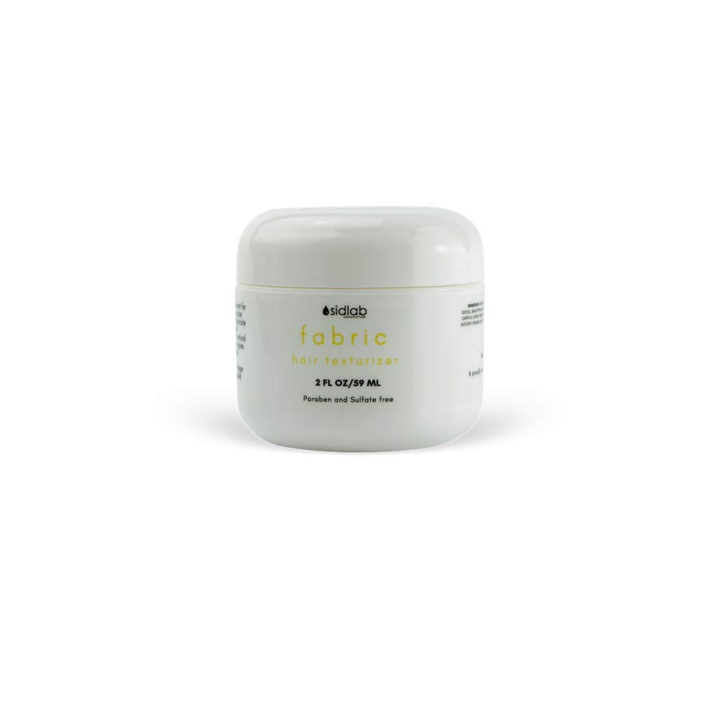 Sidlab Haircouture Fabric Texturizing Fibre tames fly aways and gives light hold 2oz