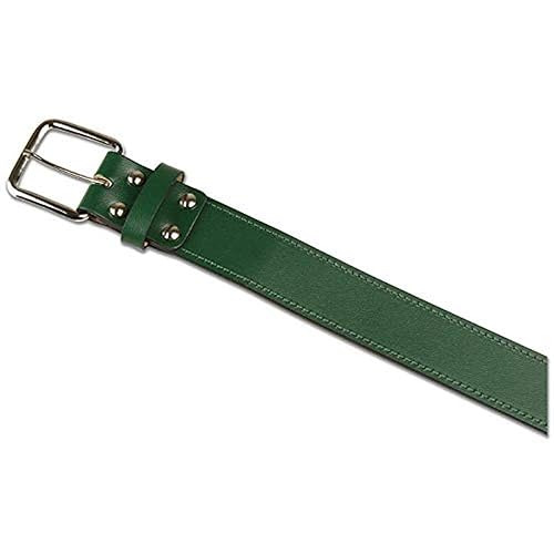 Champro Genuine Bonded Leather Belt; Adult; Forest Green