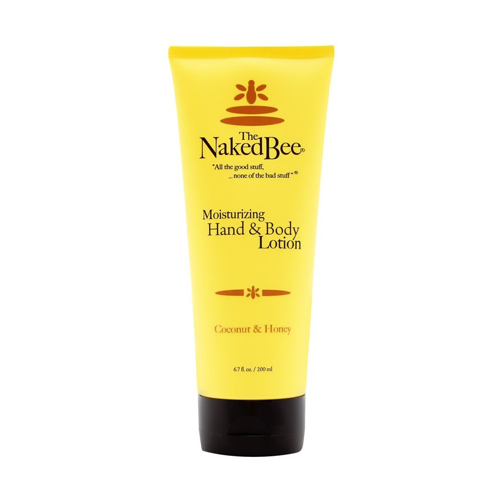 The Naked Bee Nourishing Body Lotion for All Skin Types (6.7 oz) Moisture Replenishing Lotion for Dry Skin with Cococnut & Honey