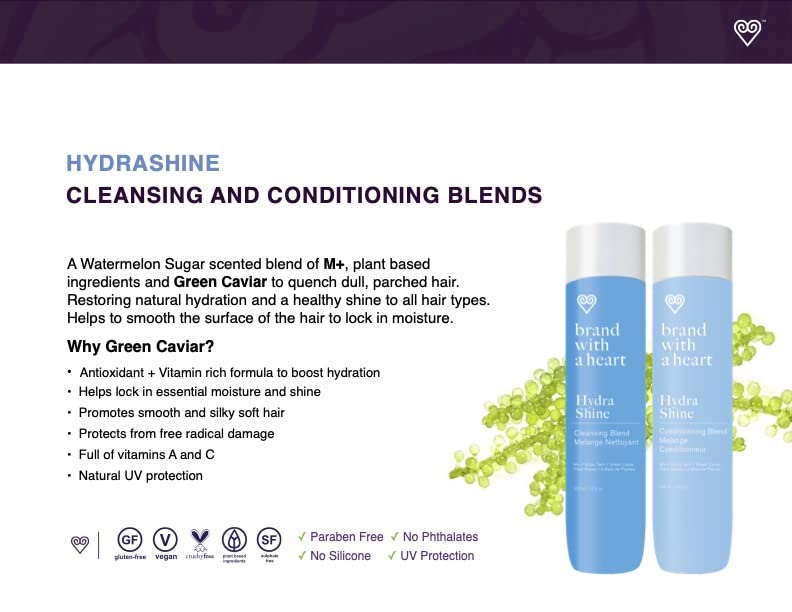 Brand With a Heart Hydrashine Cleansing Blend