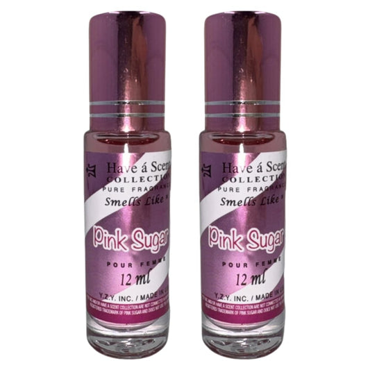E de B Fragrance Perfume smell like Pink W Roll On Oil 12ml (Pack of 2) Beauty & Personal Care E de B