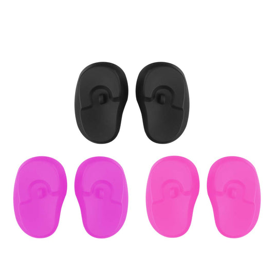 Beavorty Hair Styling Accessories 3 Pairs Silicone Ear Covers Hair Dye Ear Cover Protector Hair Perm Oil Shield Anti-Staining Earmuffs Protector Beauty and Personal Care Beavorty
