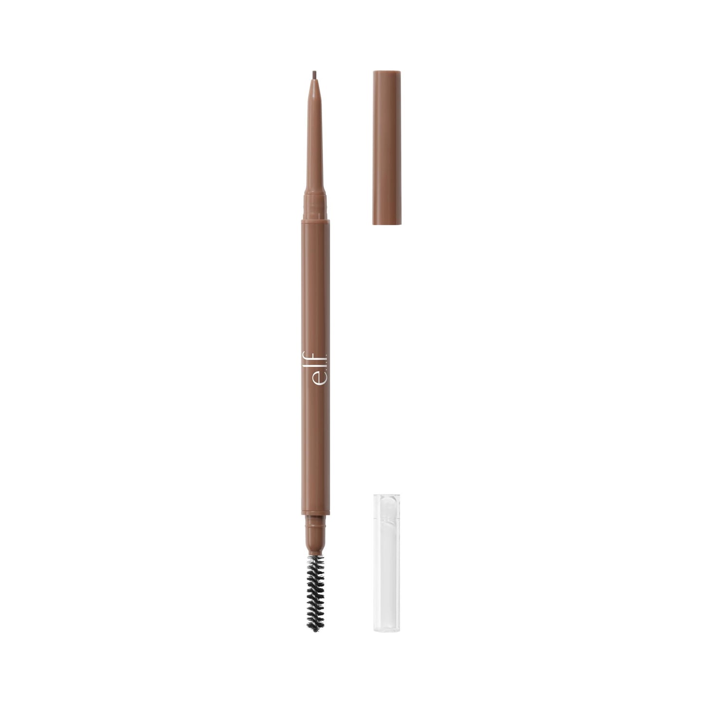 e.l.f. Micro-Fine Brow Pencil, Waterproof Brow Color & Spoolie For Shaping Brows & Creating A Feathered Natural-Looking Finish, Vegan & Cruelty-Free