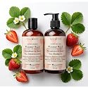 Wild Hermit Wellness' Whimsy Wild Goat Milk and Strawberry Seed Oil Shampoo and Conditioner Set, Sulfate Free, Paraben Free, 2 Count, 10 oz Each