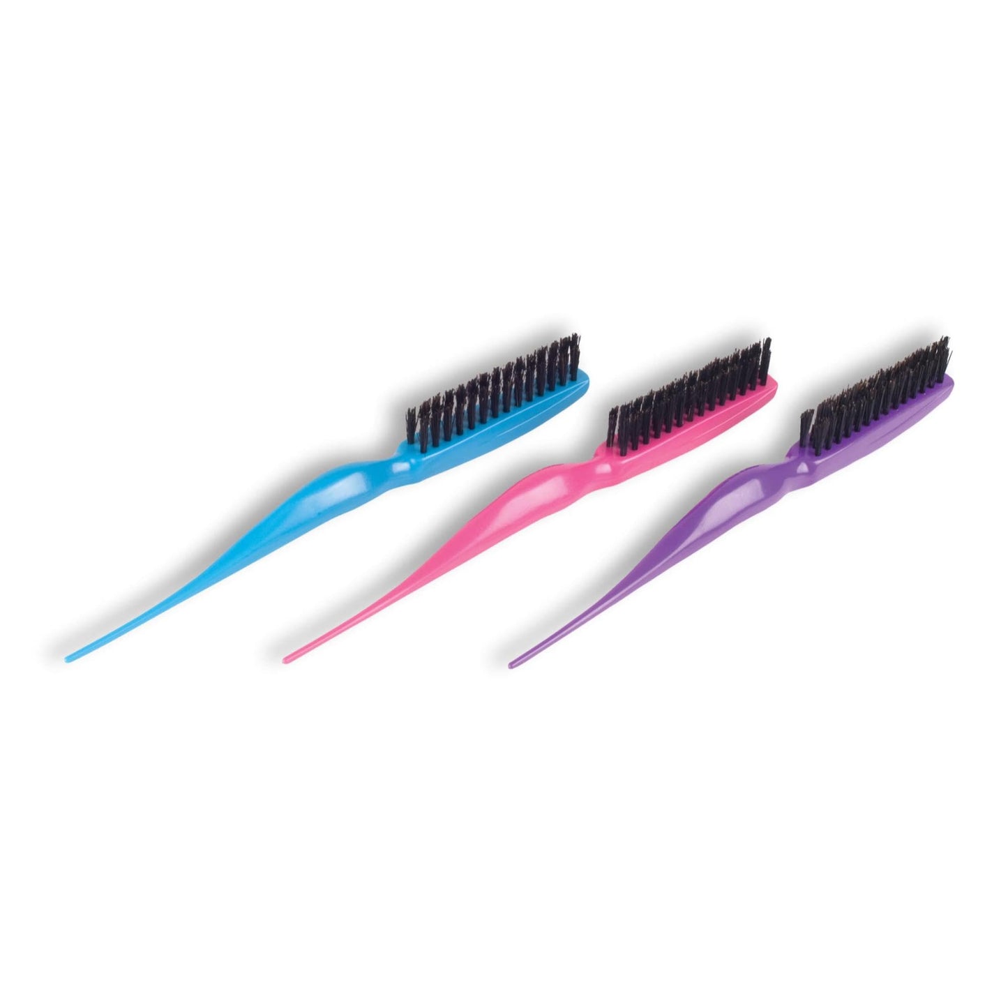 Cricket Amped Up Teasing Hair Brush - Adds Major Volume and Shine, Heat Resistant, Ideal for Slick Back, Updos, and Detangling All Hair Types,