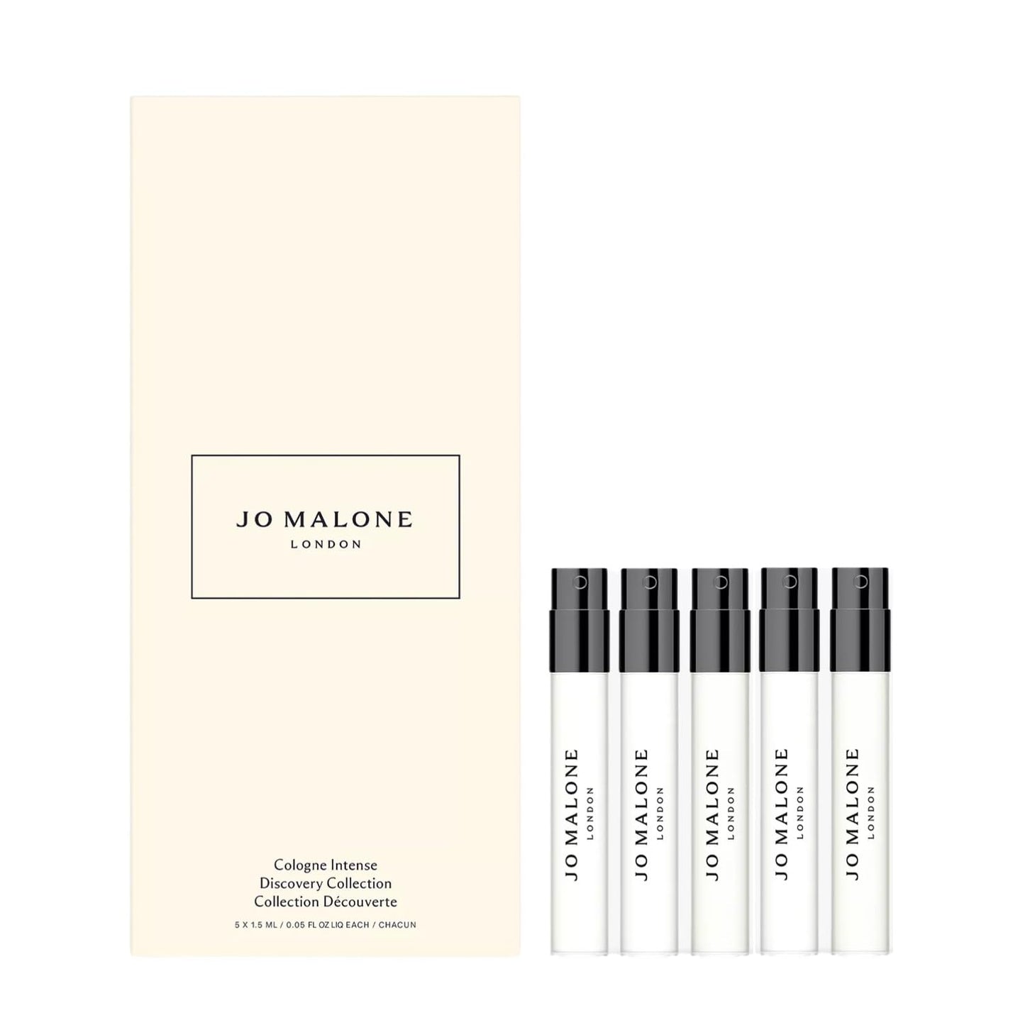 Jo Malone London Limited Edition Cologne Intense Discovery Collection - Tuberose Angelica, Velvet & Oud, Dark Amber & Ginger Lily, Oud & Bergamot