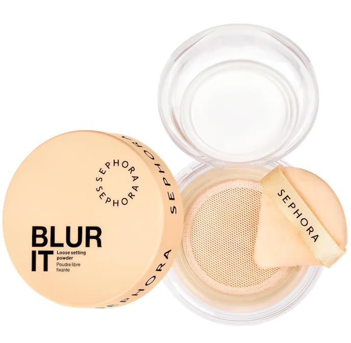 SEPHORA COLLECTION Blur It Loose Setting Powder - 03 Brightening Banana (for light to medium w/gold undertones) 0.26 oz/7.5 g