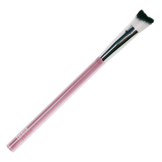 Feels Lash Cleaning Brush Eyelash Extensions Shampoo Brush Soft Curved Fluffy Cleansing (1 pack, Pink) Beauty & Personal Care Feels Lash
