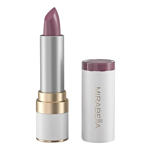 Mirabella - Sealed with a Kiss Smudge Proof Lipstick, Long-Lasting No-Bleed Lip Makeup, Hydrating Lip Color with Vegan Lanolin & Vitamin E, Sugar &