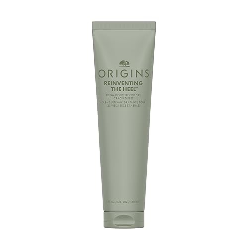 Origins Reinventing the Heel Foot Cream for Dry, Cracked Feet | Soothes Dry Skin | With Shea Butter, Jojoba Oil & Salicylic Acid, 5 Fl Oz