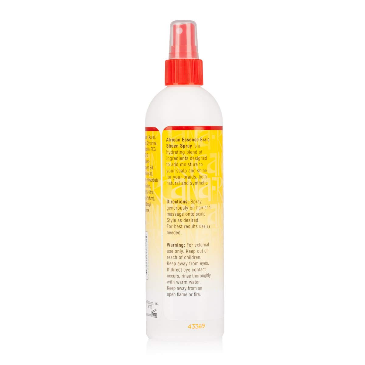 Universal Beauty African Essence Braid Sheen Spray 355 ml
